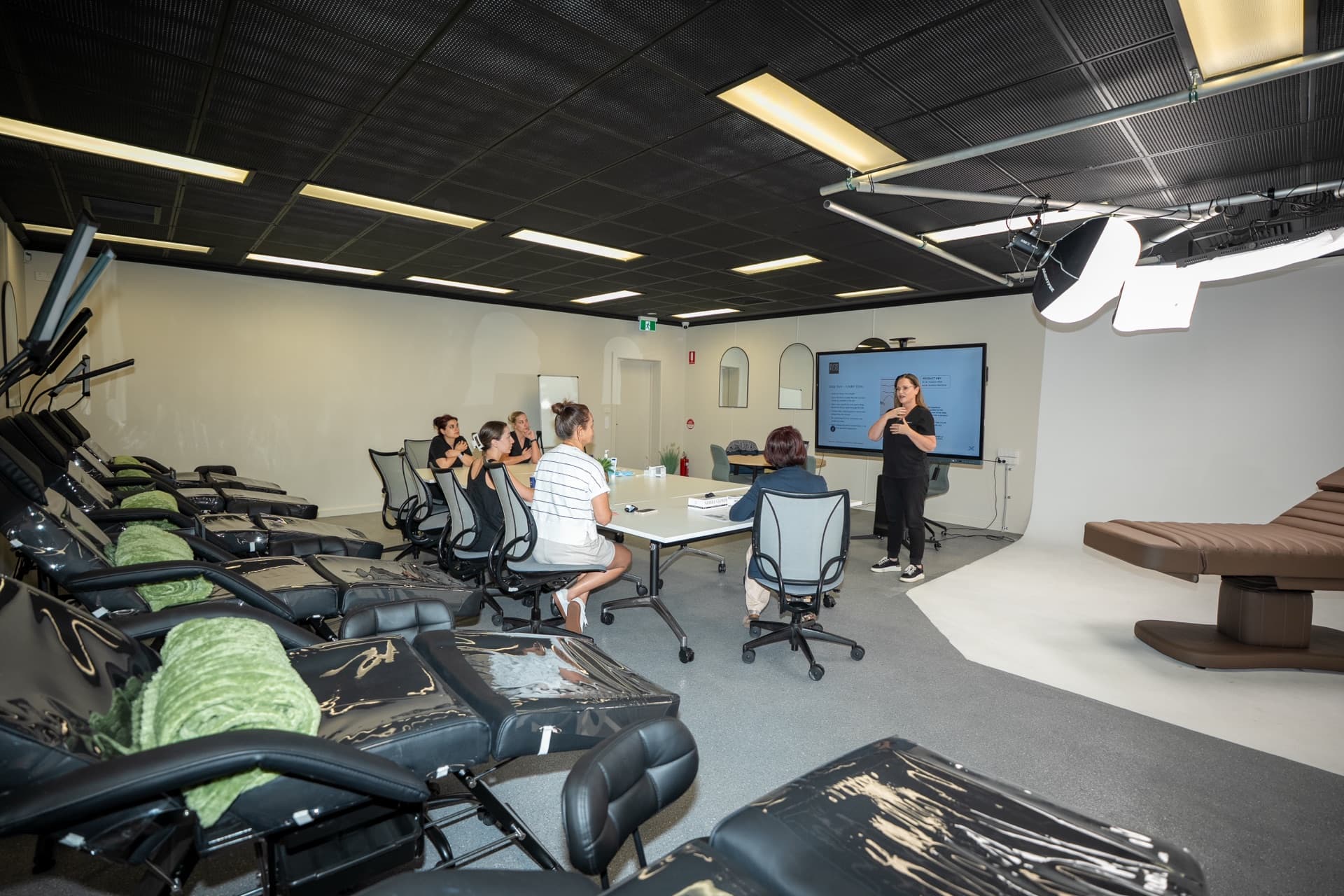 SBL Studios education facility in session